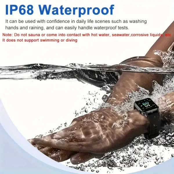 Synwoo High Quality Smart Watch with Full Touch Screen - Image 4