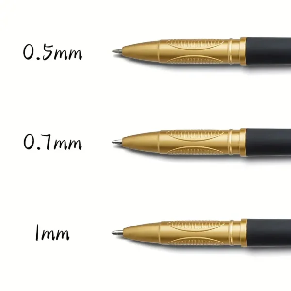 Black & Golden Signature Pen (Pack of 5) - Image 2