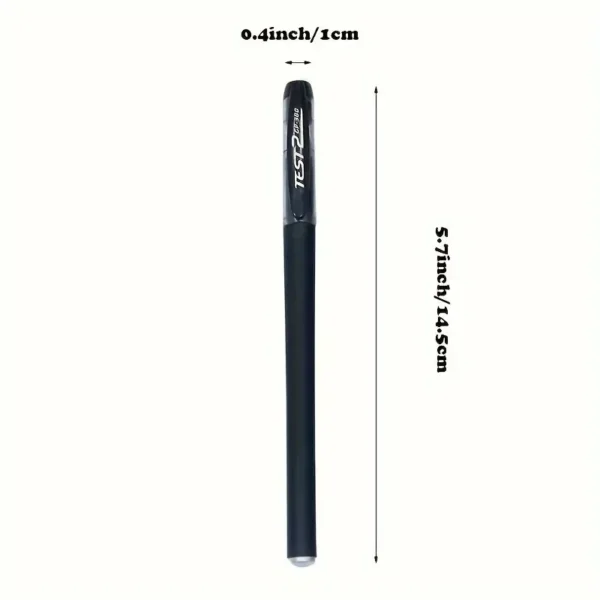 Smooth Writing Matte Black Gel Pen – 20 Pack (0.5 mm Fine Point) - Image 5
