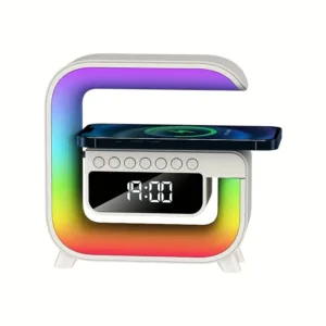 Large G‑Series Wireless Charger + RGB Desk Lamp + Speaker