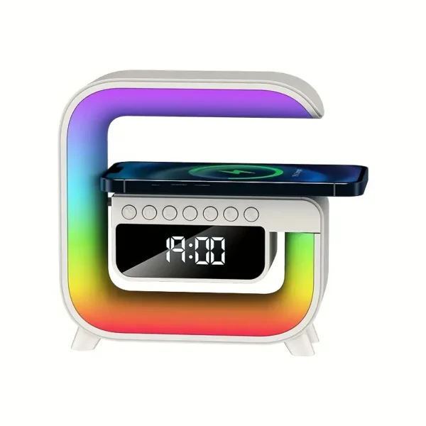Large G‑Series Wireless Charger + RGB Desk Lamp + Speaker