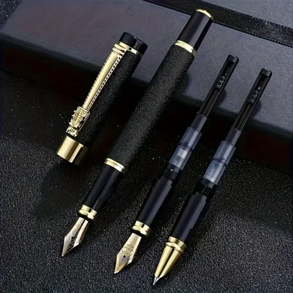 Luxury Metal Writing Pen Set (3pcs) with Case - Image 6