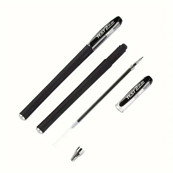 Smooth Writing Matte Black Gel Pen – 20 Pack (0.5 mm Fine Point) - Image 4