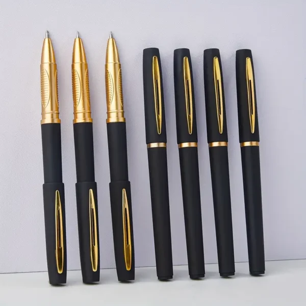 Black & Golden Signature Pen (Pack of 5) - Image 3